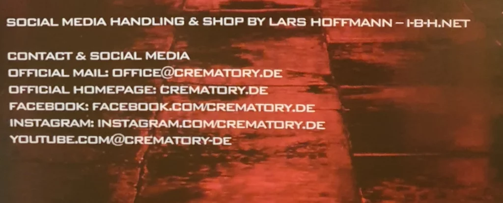 Crematory Destination Credits